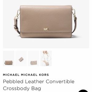 NEVER used Michael Korda grey crossbody